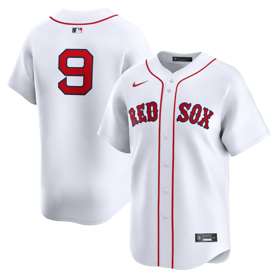 Ted Williams 9 Boston Red Sox Home Limited Player Men Jersey - White