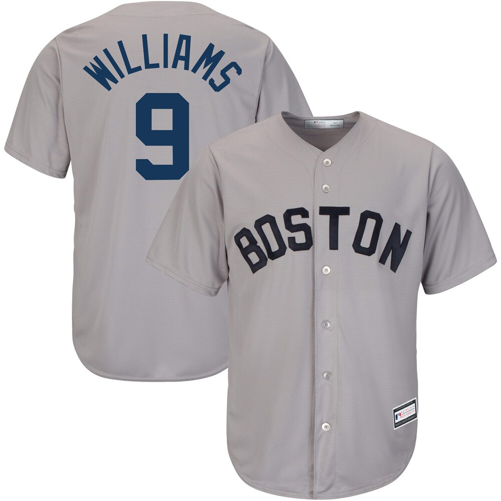 Ted Williams Boston Red Sox Road Cooperstown Collection Player Jersey - Gray
