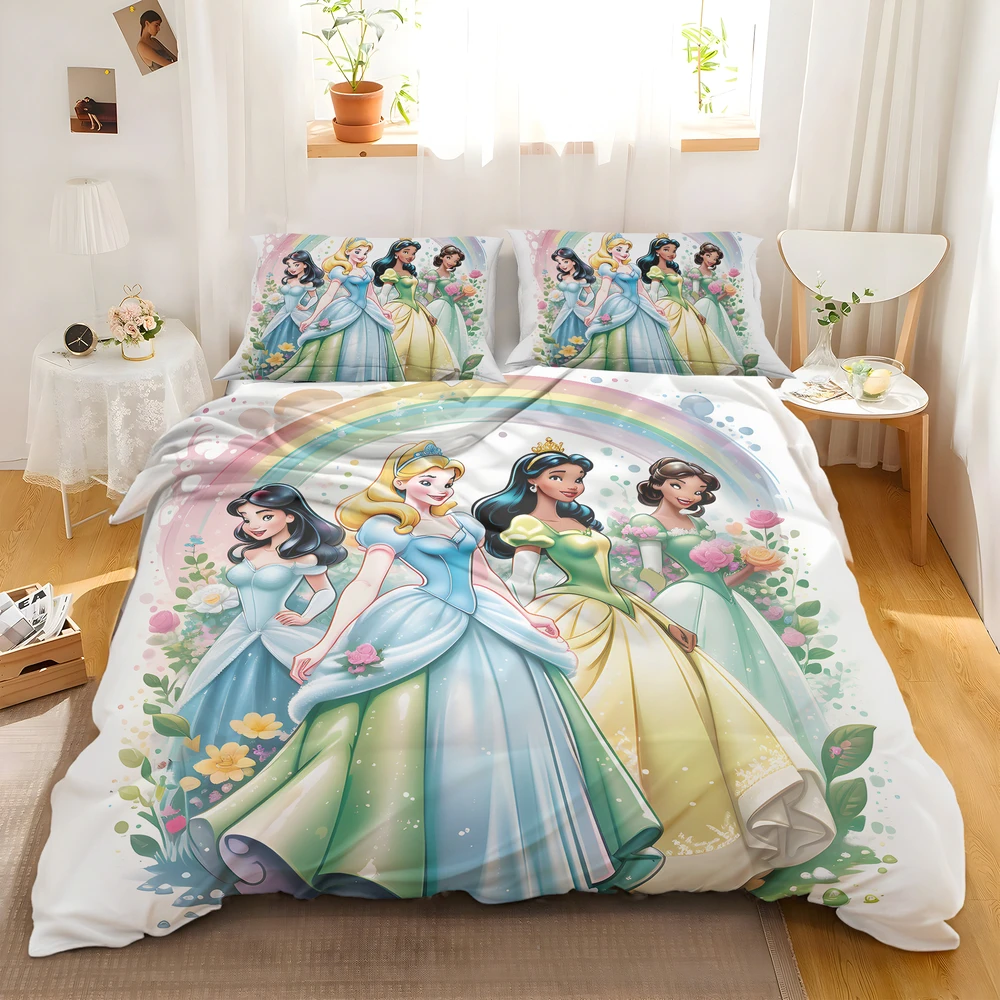 Alternative view of Teen Girls Princess Comforter Set Twin Queen Size - Custom Bedding Set