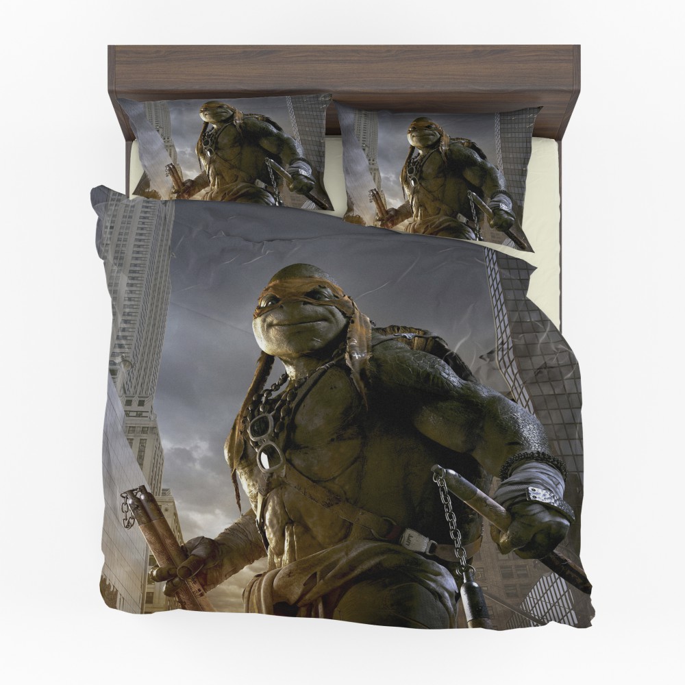 Teenage Mutant Ninja Turtles Michelangelo Bedding Set - Custom Bedding Set