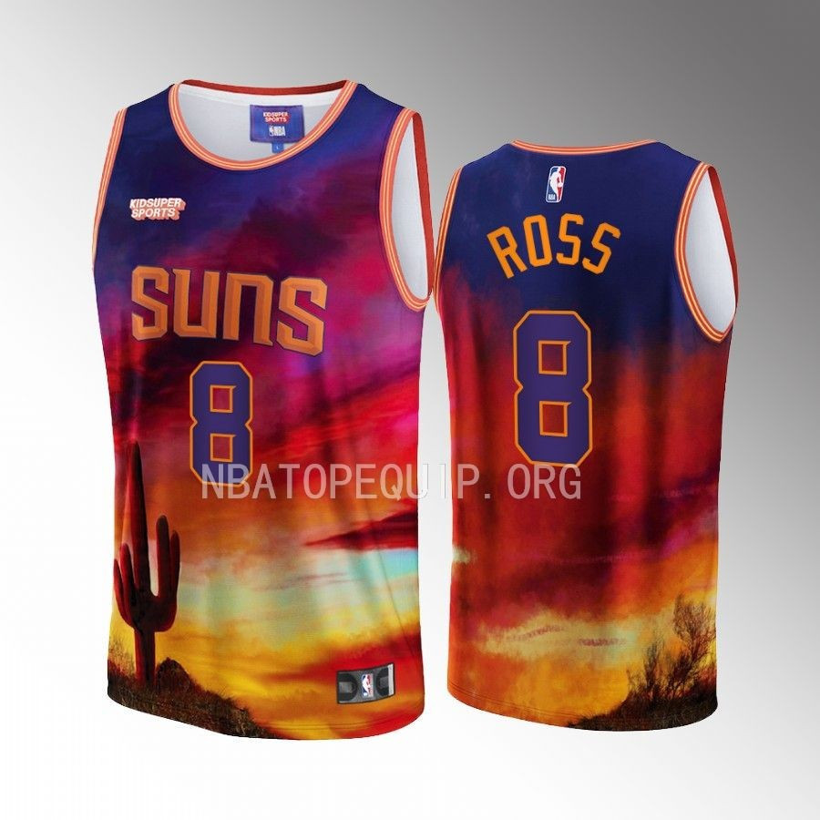 Terrence Ross 8 Phoenix Suns NBA & KidSuper Studios Unisex Hometown Jersey - JS592 