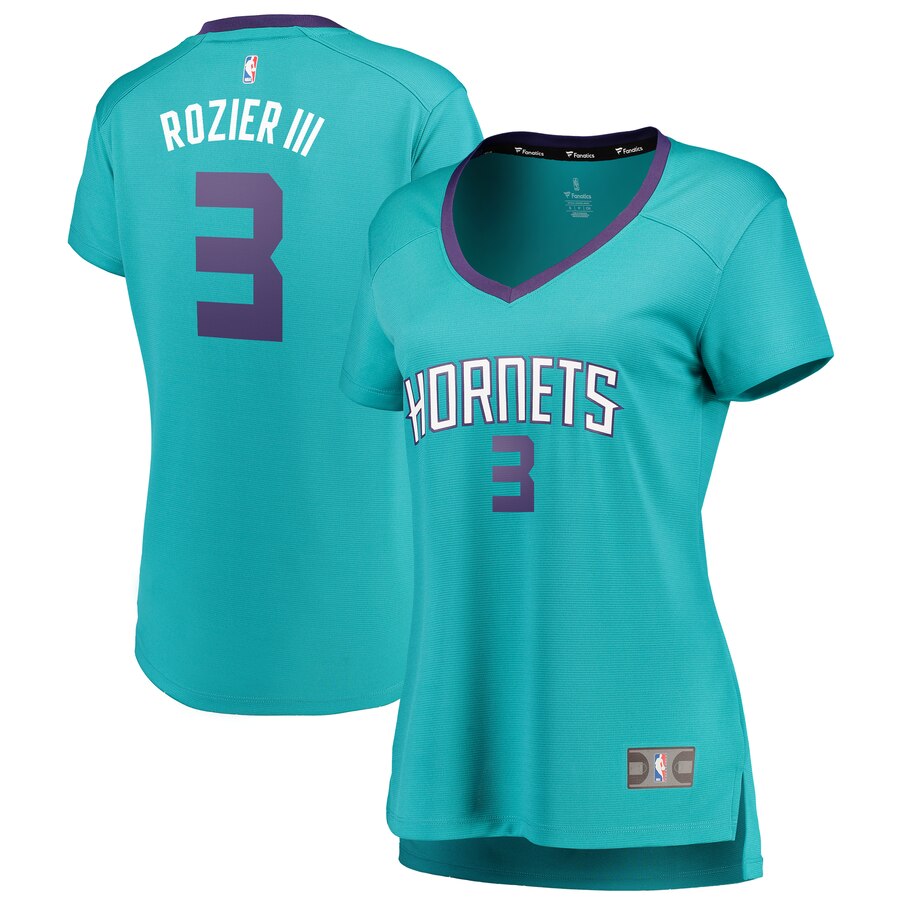 Terry Rozier Charlotte Hornets Fanatics Branded Women's Fast Break Replica Jersey Teal - Icon Edition