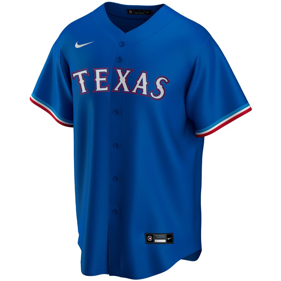 Alternative view of Texas Rangers Alternate 2020 Replica Team Jersey ÃƒÂ¢Ã¢â€šÂ¬Ã¢â‚¬Å“ Royal
