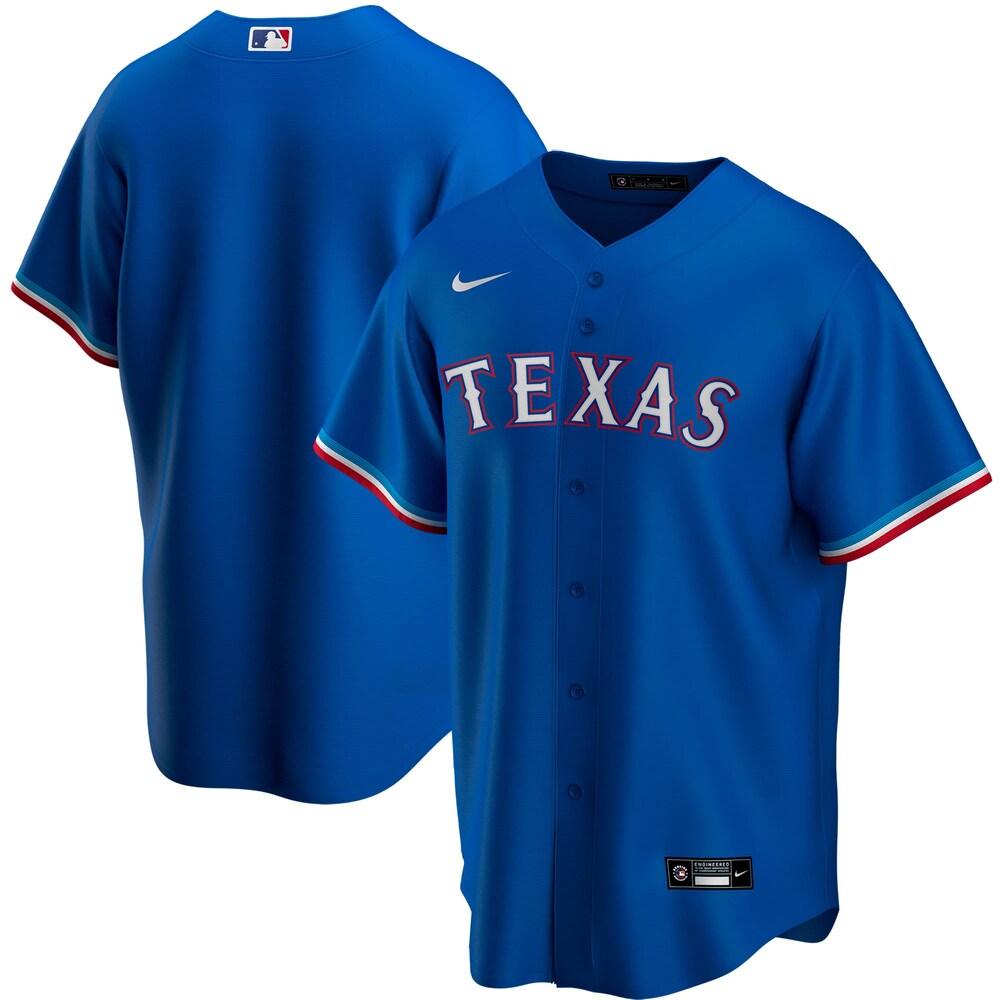 Texas Rangers Alternate 2020 Team Jersey - Royal