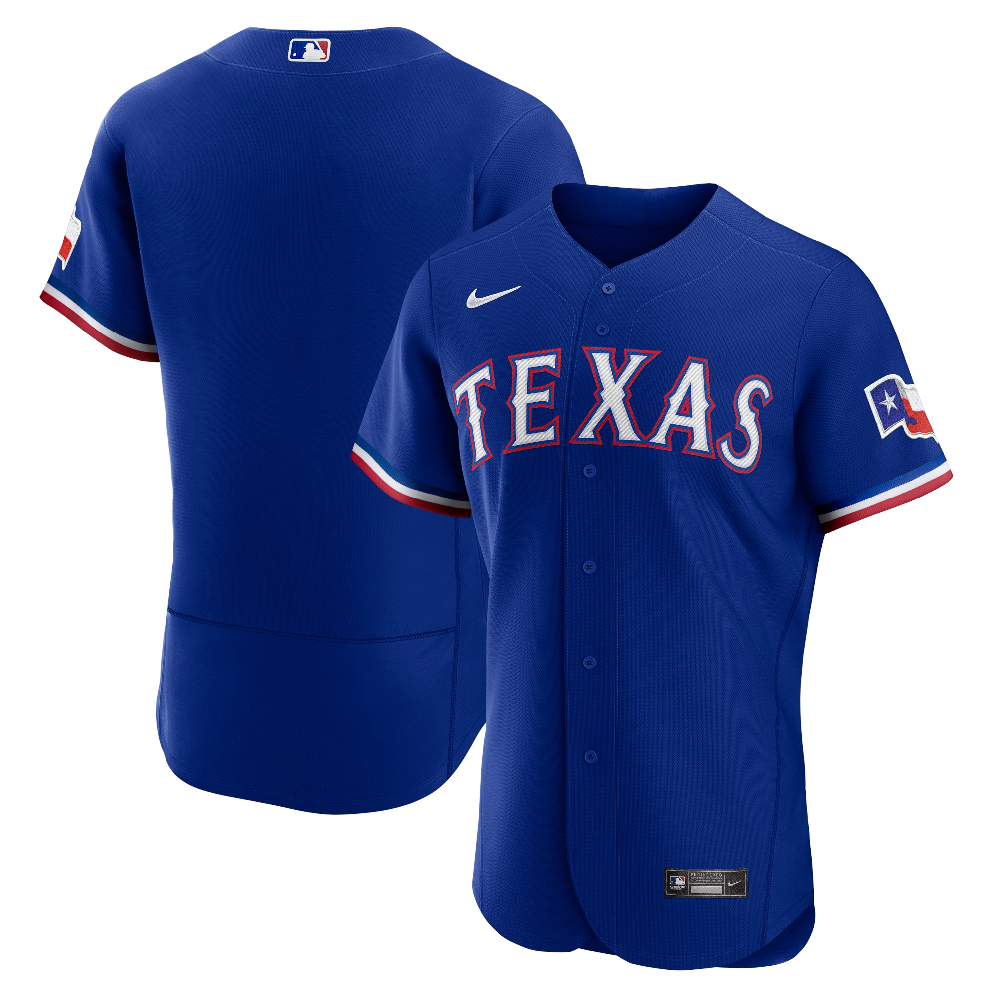 Texas Rangers Alternate Authentic Team Jersey - Royal