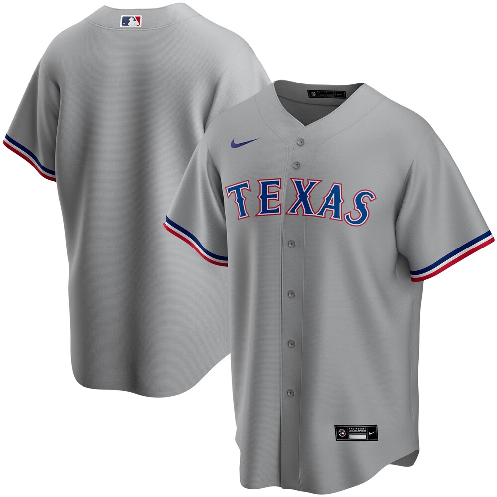 Texas Rangers Road 2020 Team Jersey - Gray