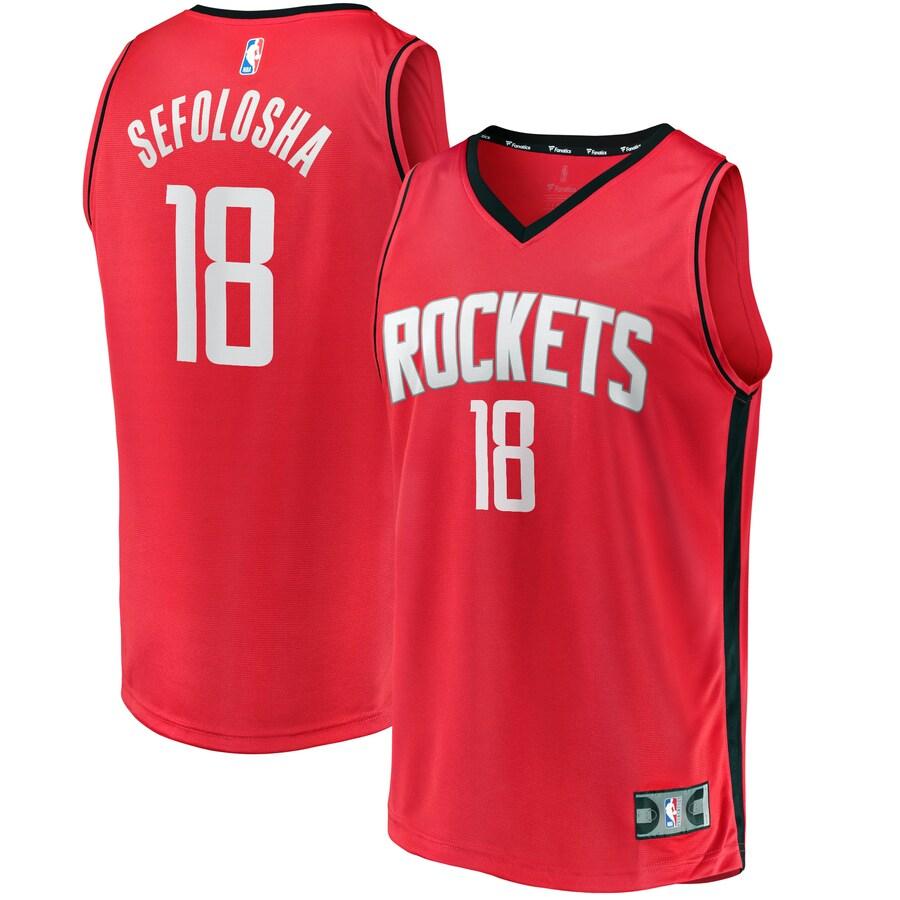 Thabo Sefolosha Houston Rockets Fanatics Branded Fast Break Player Jersey - Icon Edition - Red
