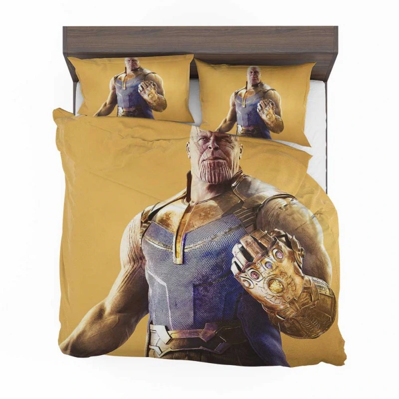 Alternative view of Thanos In Avengers Infinity War Movie Bedding Set - Custom Bedding Set