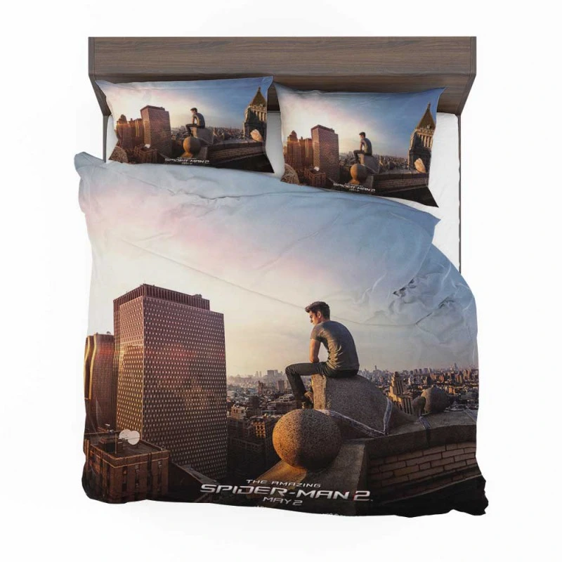Alternative view of The Amazing Spider-Man 2 Movie Peter Parker Bedding Set - Custom Bedding Set