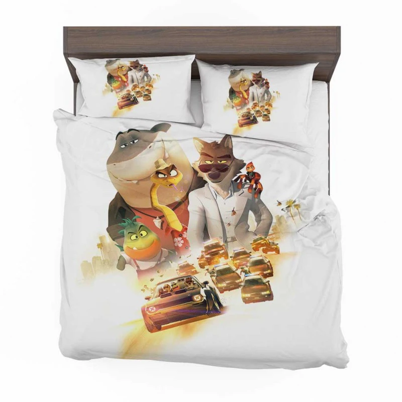Alternative view of The Bad Guys Movie Bedding Set - Custom Bedding Set
