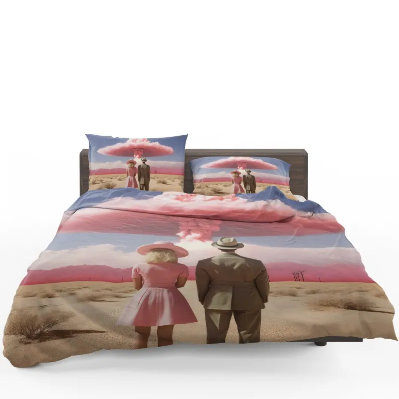 The Barbenheimer Christopher Nolan Bedding Set - Custom Bedding Set
