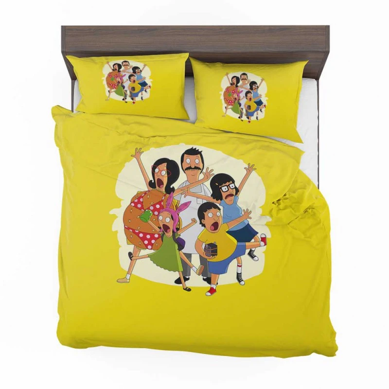Alternative view of The Bobs Burgers Movie Movie Bedding Set - Custom Bedding Set