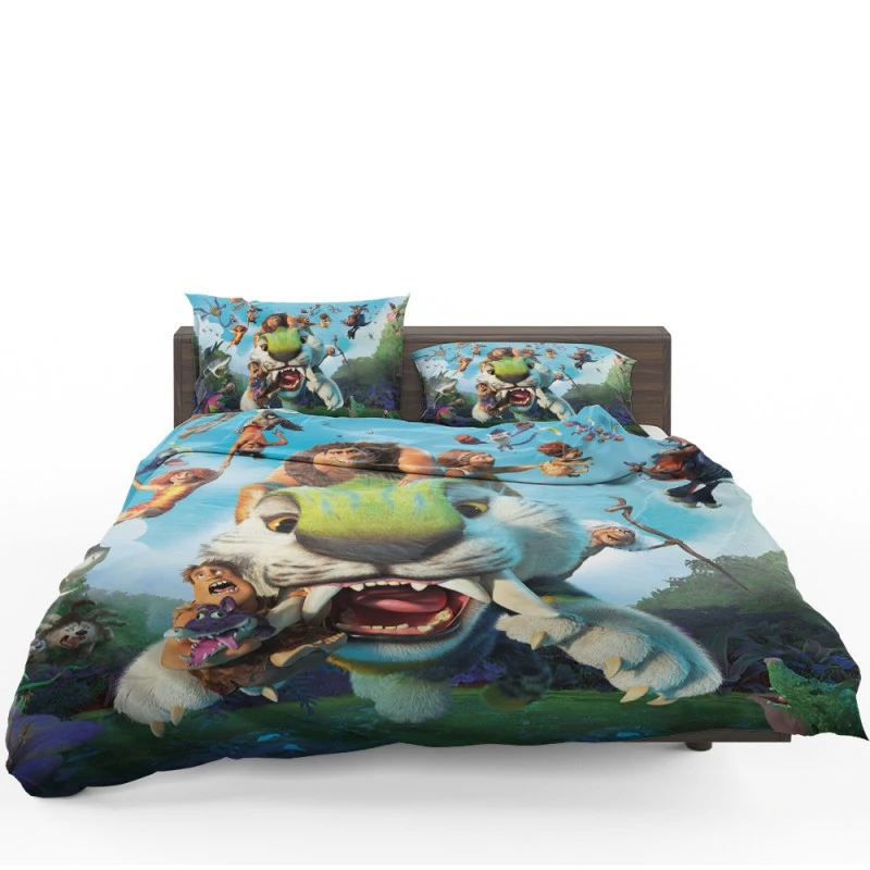 The Croods A New Age Movie Eep Guy Bedding Set - Custom Bedding Set