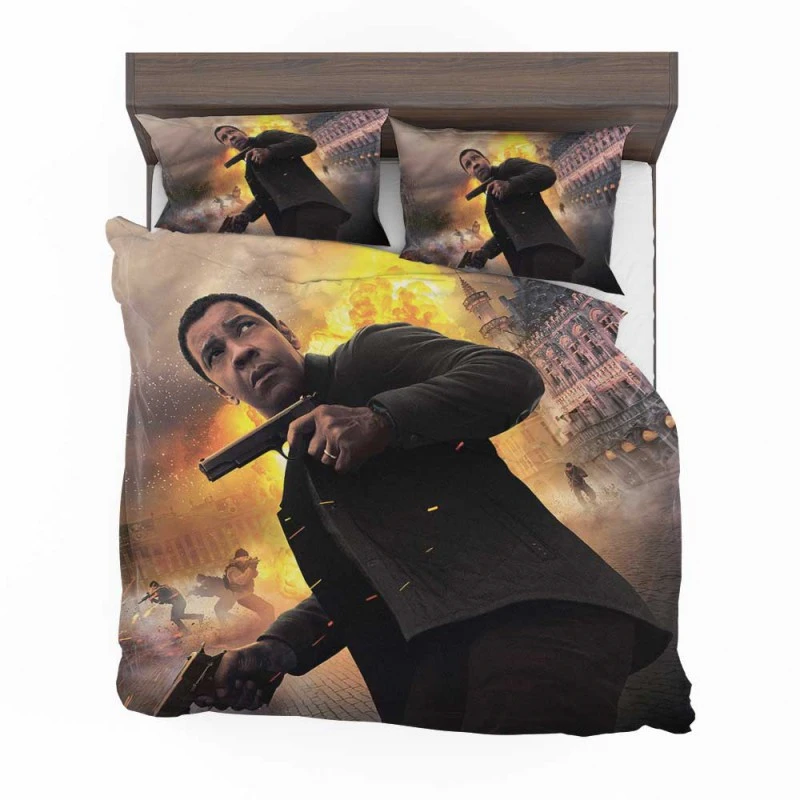 Alternative view of The Equalizer 2 Movie Denzel Washington Bedding Set - Custom Bedding Set