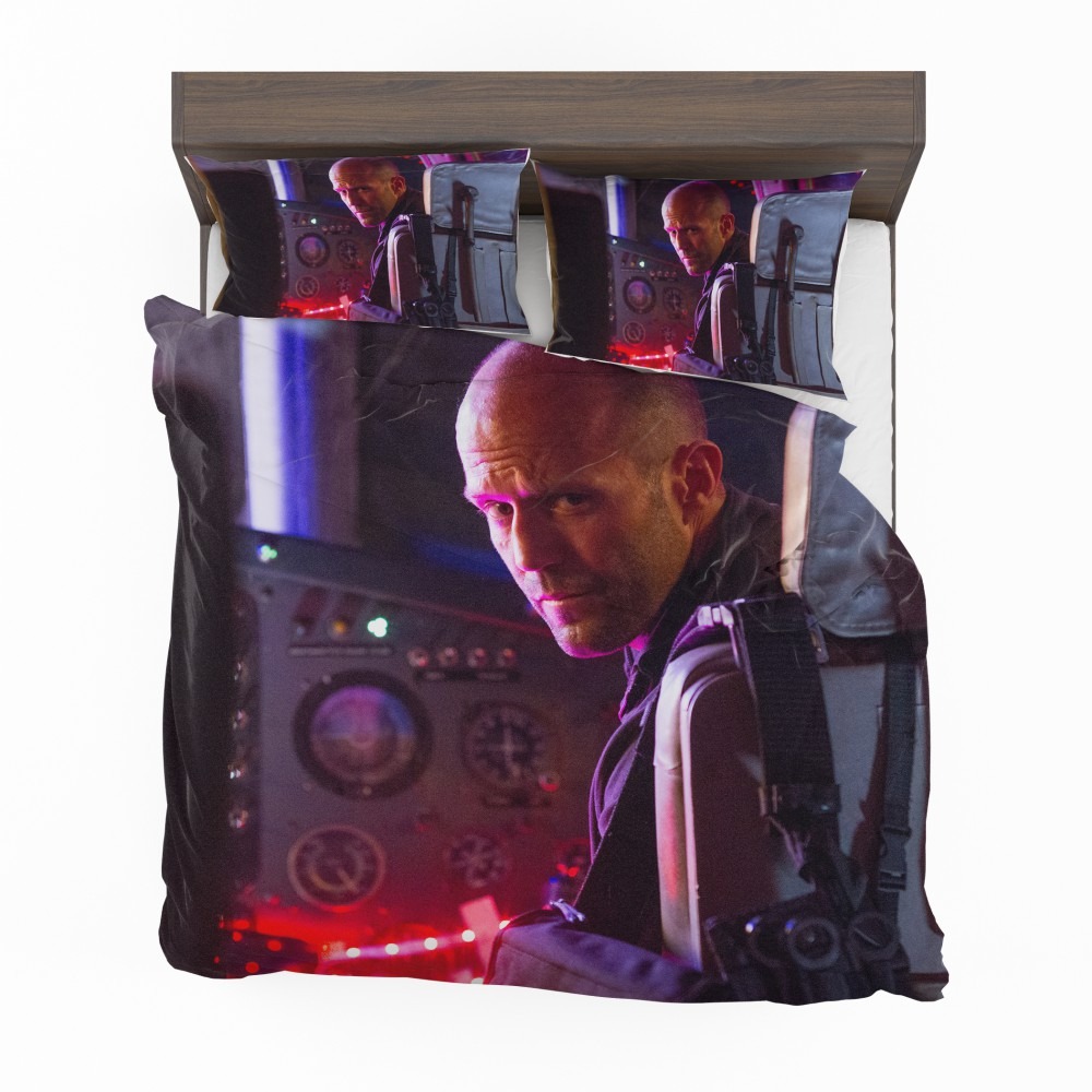 Alternative view of The Expendables 3 Movie Lee Christmas Jason Statham Bedding Set - Custom Bedding Set