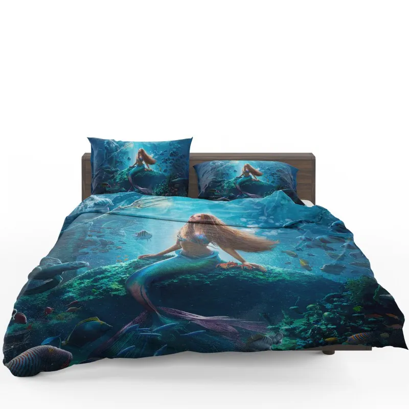 The Little Mermaid Underwater Tale Bedding Set - Custom Bedding Set