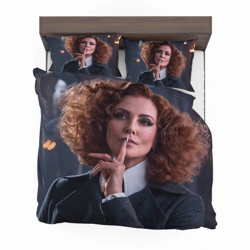 Alternative view of The School For Good And Evil Movie Charlize Theron Bedding Set - Custom Bedding Set