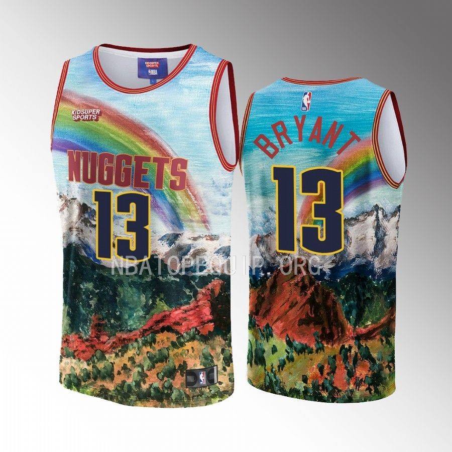 Thomas Bryant 13 Denver Nuggets NBA & KidSuper Studios Unisex Hometown Jersey - JS322 
