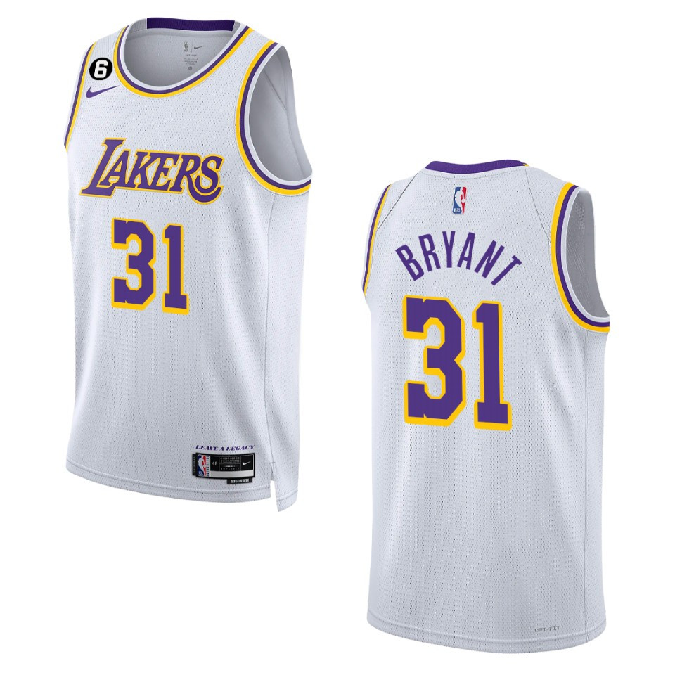 Thomas Bryant Association Edition Los Angeles Lakers 2022-23 White Swingman Jersey