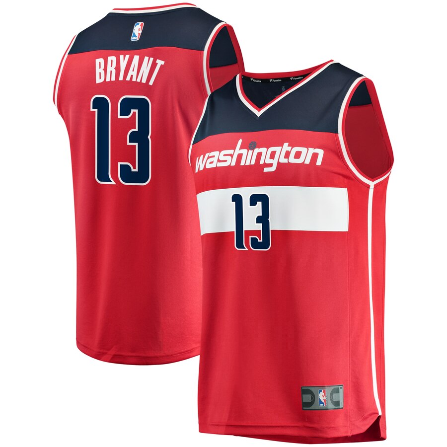 Thomas Bryant Washington Wizards Fanatics Branded Fast Break Replica Jersey - Icon Edition - Red