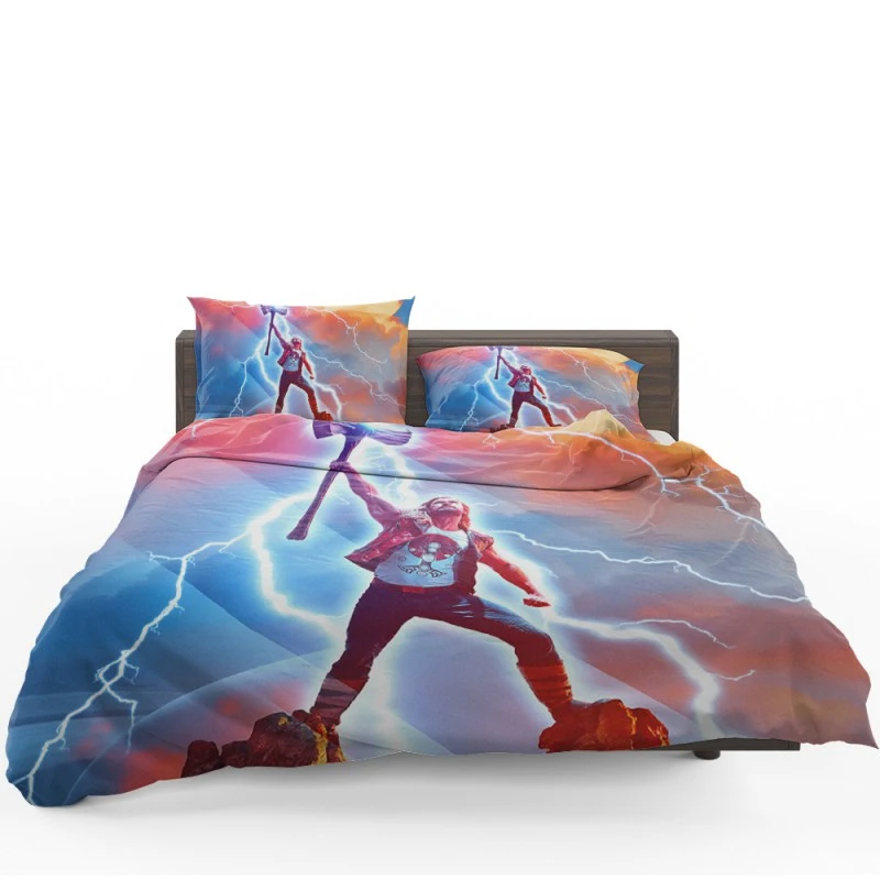Thor Love And Thunder Movie Chris Hemsworth Bedding Set - Custom Bedding Set