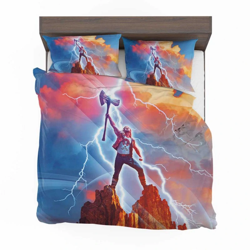 Alternative view of Thor Love And Thunder Movie Marvel Bedding Set - Custom Bedding Set