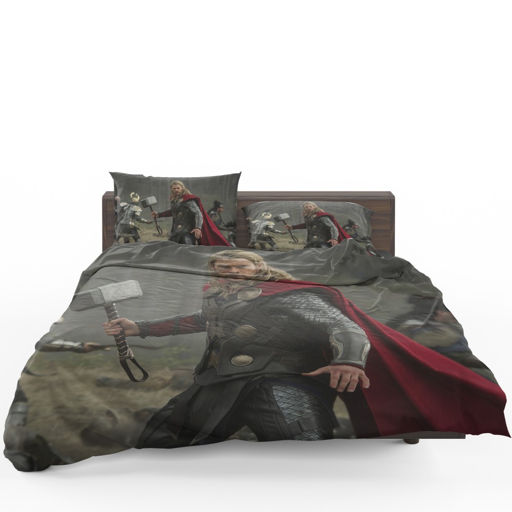 Alternative view of Thor The Dark World Chris Hemsworth Bedding Set - Custom Bedding Set