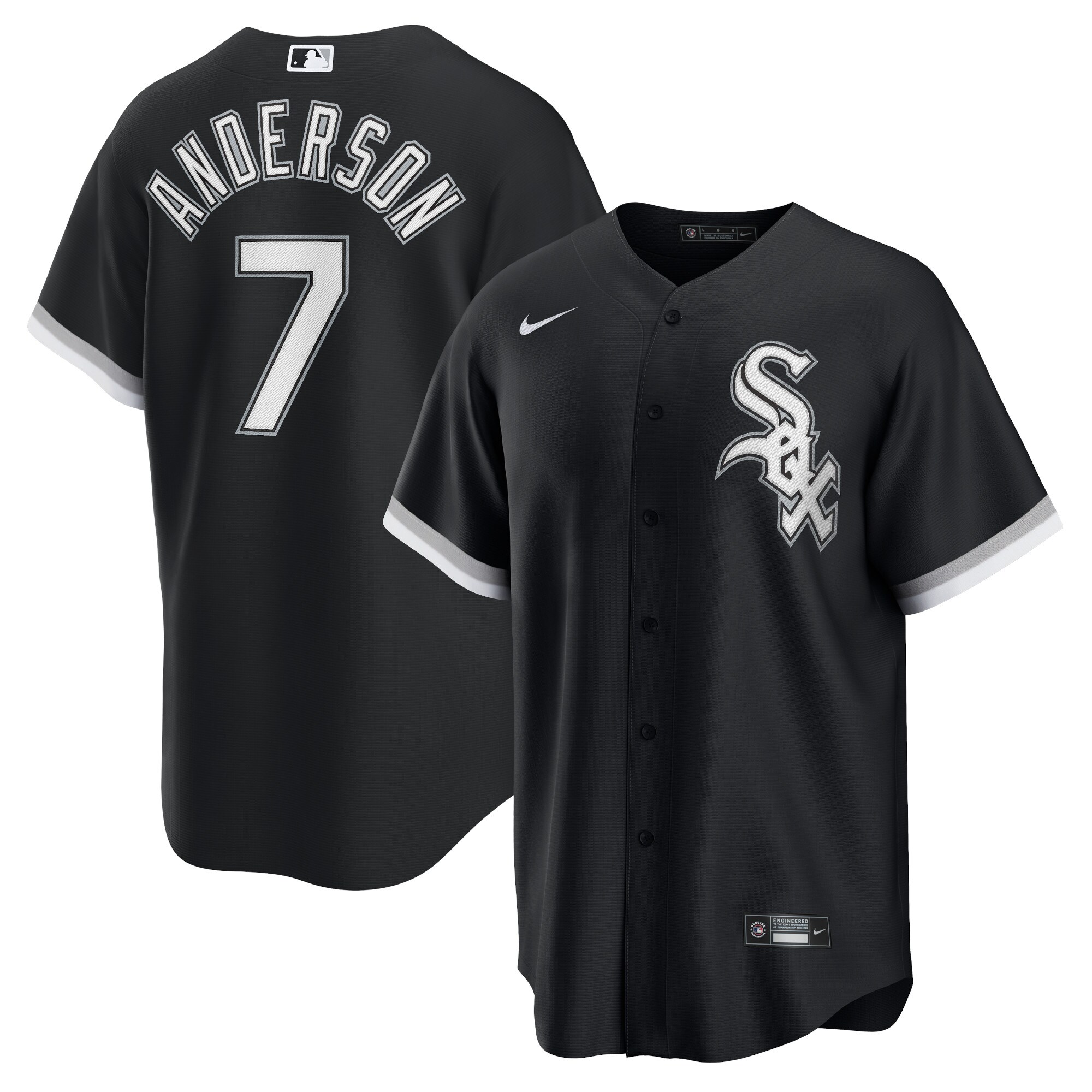 Tim Anderson Chicago White Sox Home Replica Player Jersey - White