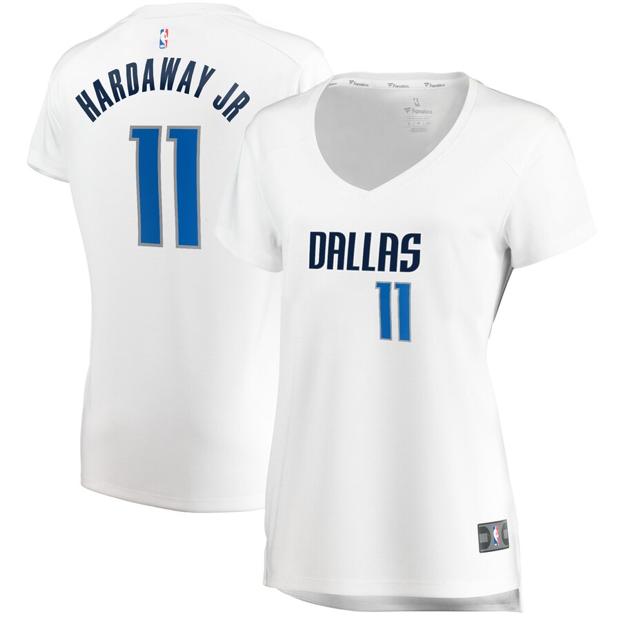 Tim Hardaway Jr. Dallas Mavericks Fanatics Branded Women's Fast Break Player Replica Jersey - Association Edition - White