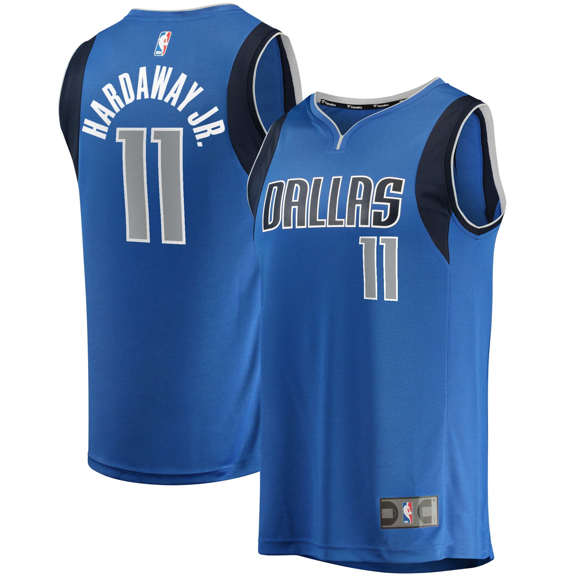 Alternative view of Tim Hardaway Jr. Dallas Mavericks Fanatics Branded Youth Fast Break Player Jersey - Icon Edition - Blue