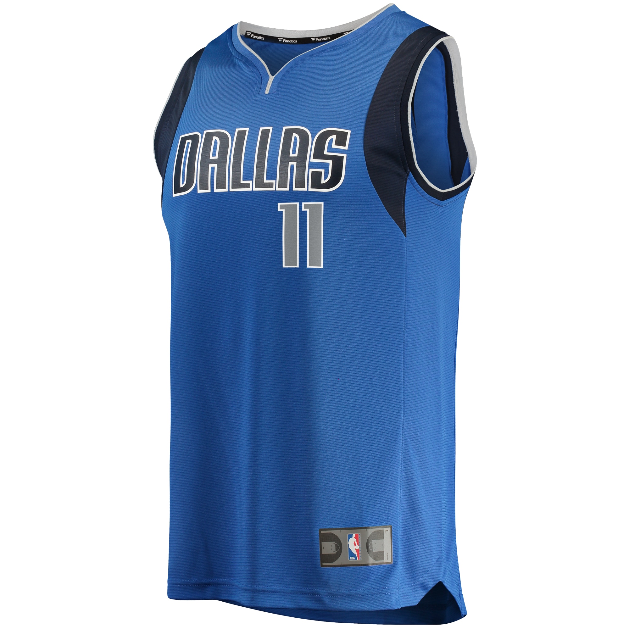 Alternative view of Tim Hardaway Jr Dallas Mavericks Fanatics Fast Break Replica Jersey - Icon Edition - Blue
