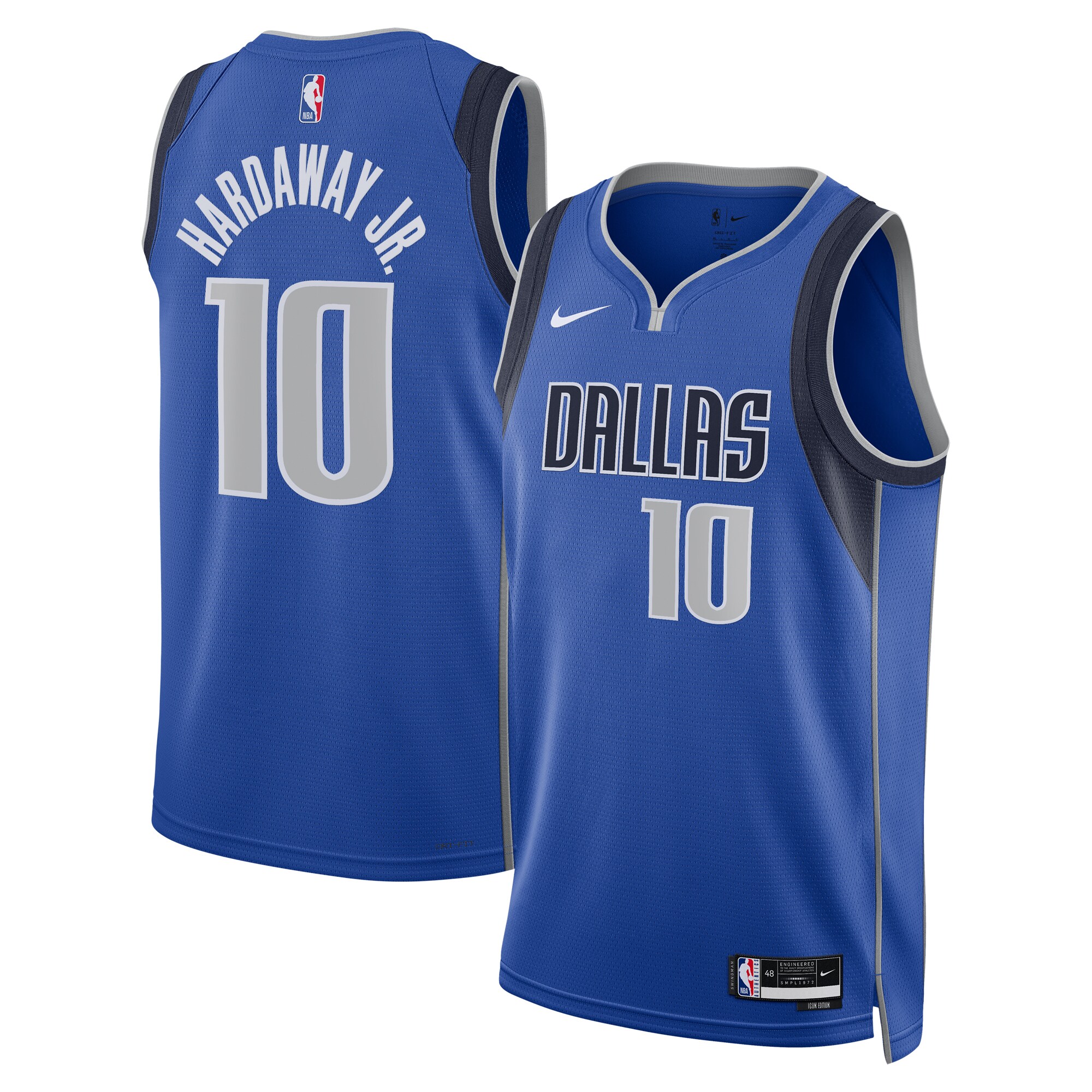 Tim Hardaway Jr. Dallas Mavericks Unisex Swingman Replica Jersey - Icon Edition - Blue