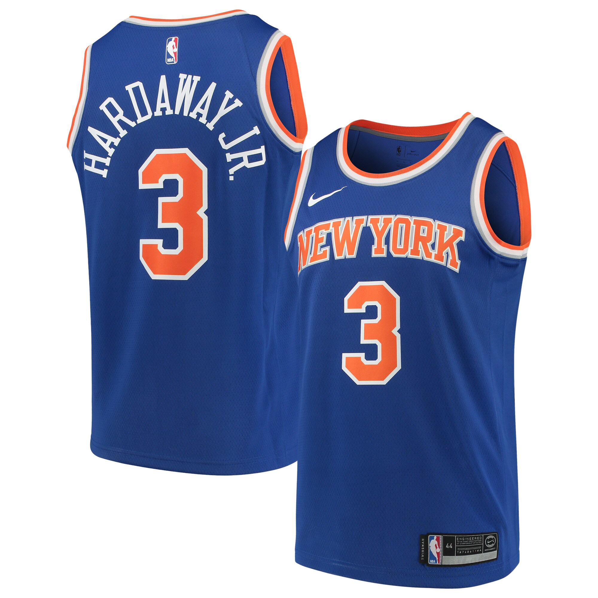 Tim Hardaway Jr. New York Knicks Youth Swingman Jersey - Icon Edition - Blue