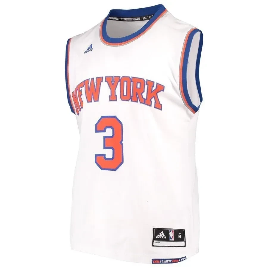 Alternative view of Tim Hardaway New York Knicks Home Jersey - White - JS337 