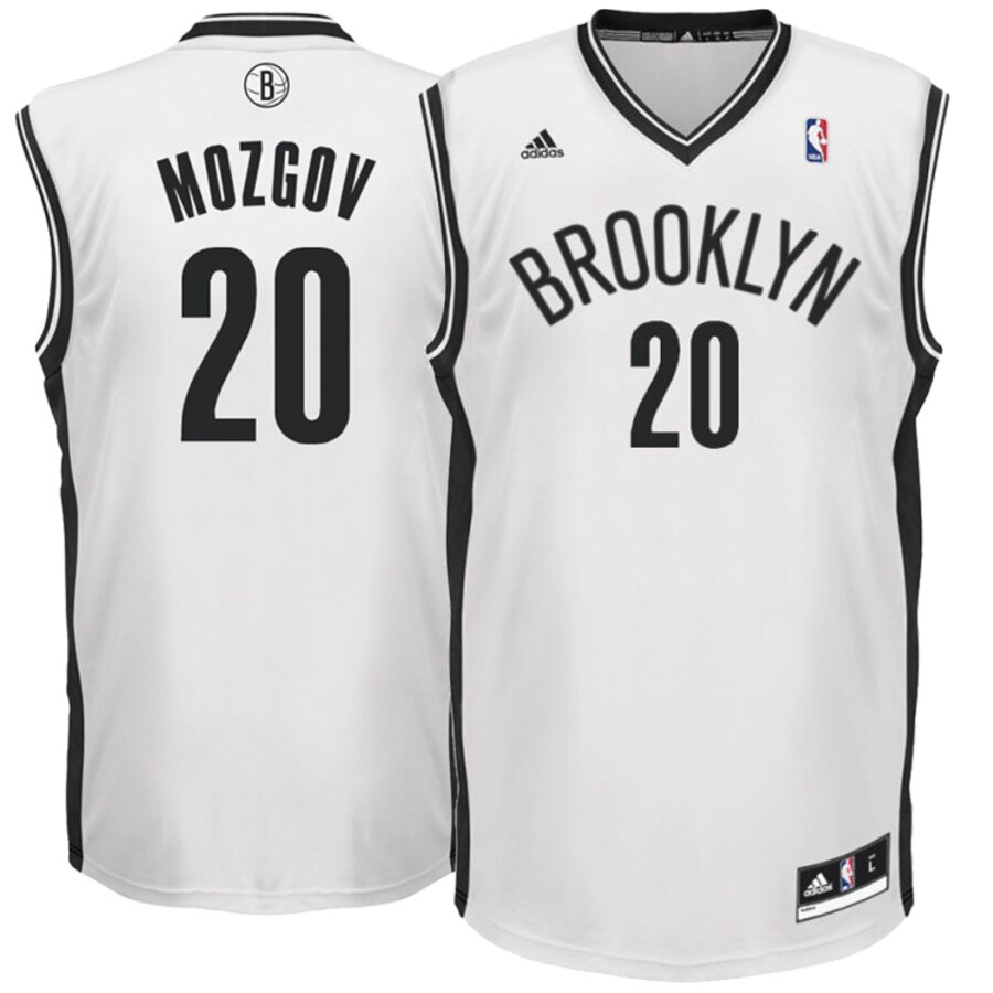 Timofey Mozgov Brooklyn Nets Adidas Home Replica Jersey - White