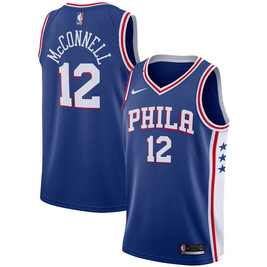 T.j. Mcconnell Philadelphia 76ers Replica Swingman Jersey - Icon Edition - Royal