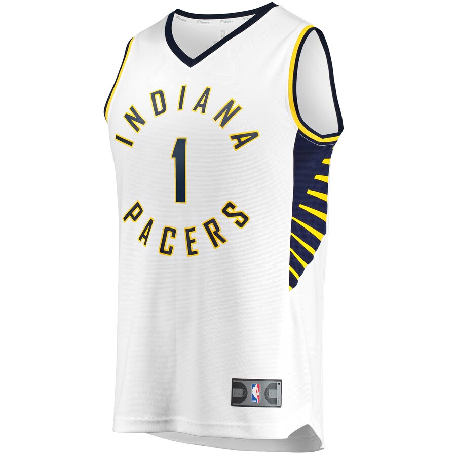 Alternative view of Tj Warren Indiana Pacers Fanatics Branded Fast Break Player Replica Jersey - Association Edition - White