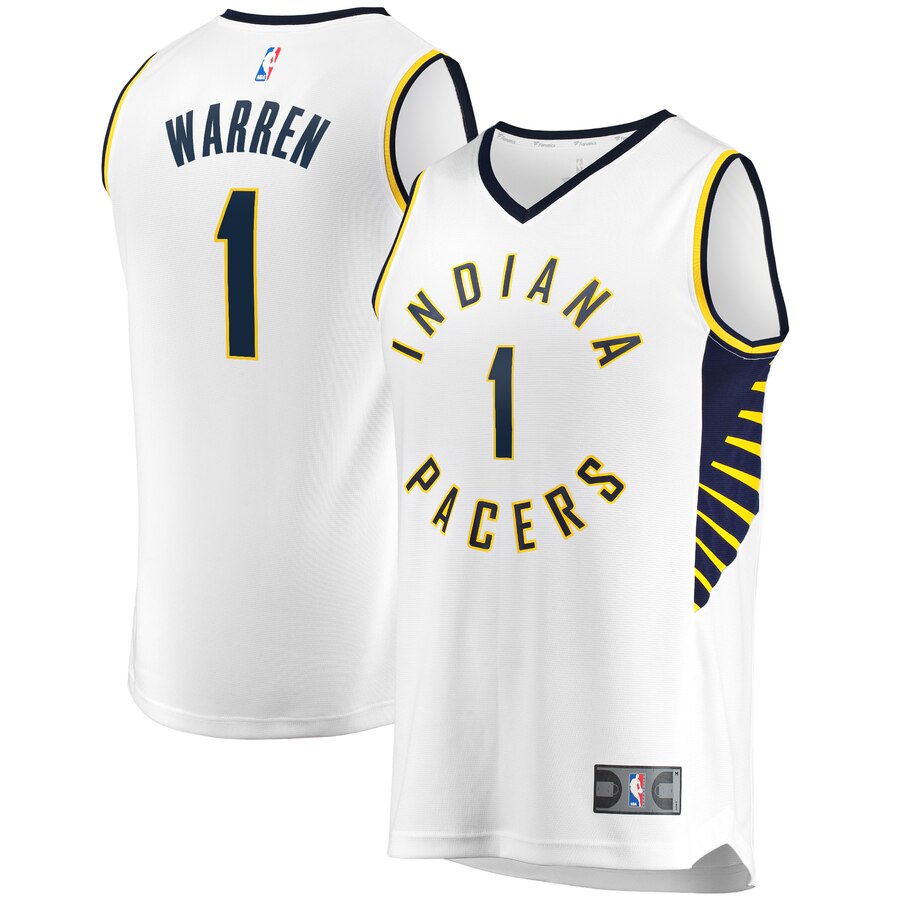 Tj Warren Indiana Pacers Fanatics Branded Youth Fast Break Replica Player Jersey - Association Edition - White
