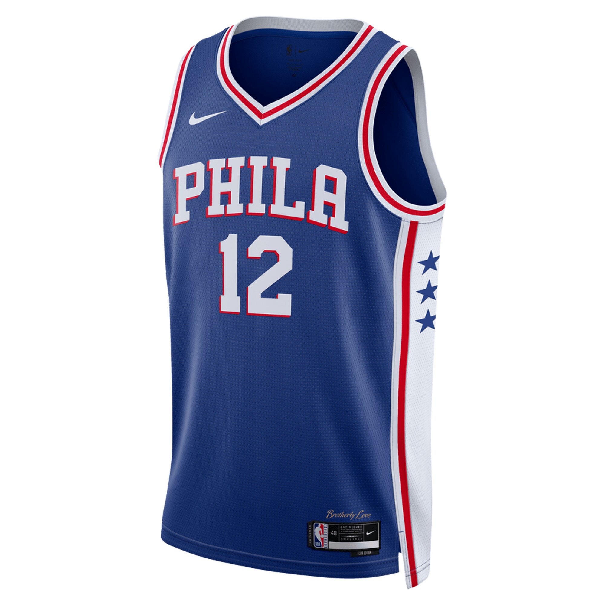 Alternative view of Tobias Harris Philadelphia 76ers Unisex Swingman Jersey – Icon Edition – Royal