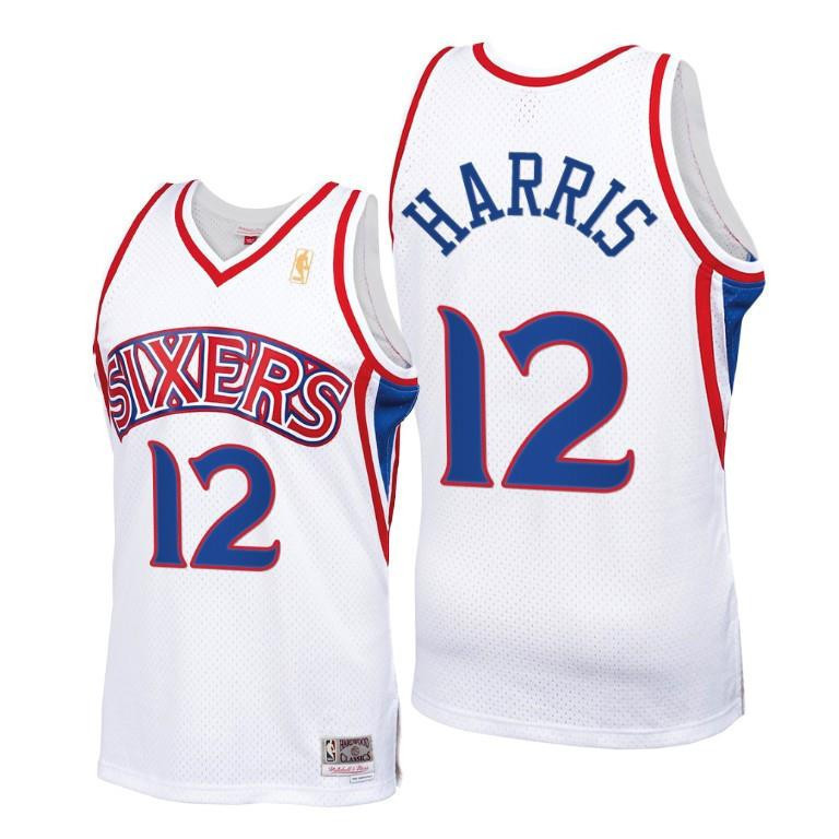 Tobias Harris Philadelphia 76ers White Throwback 90s Jersey HWC Swingman - Men Jersey - JS988 