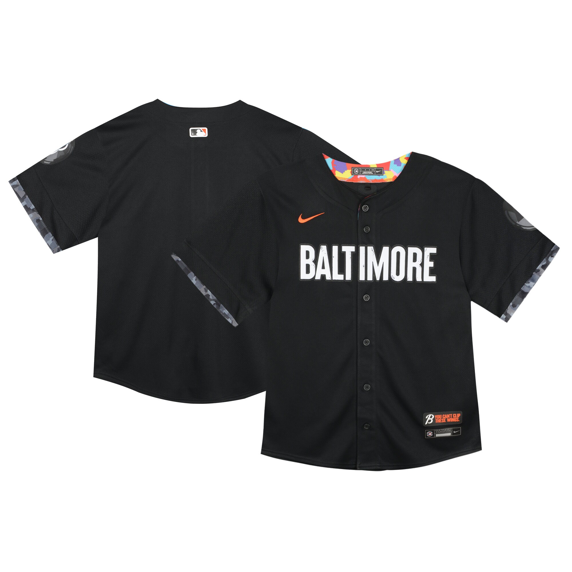 Toddler Baltimore Orioles Black City Connect Limited Jersey