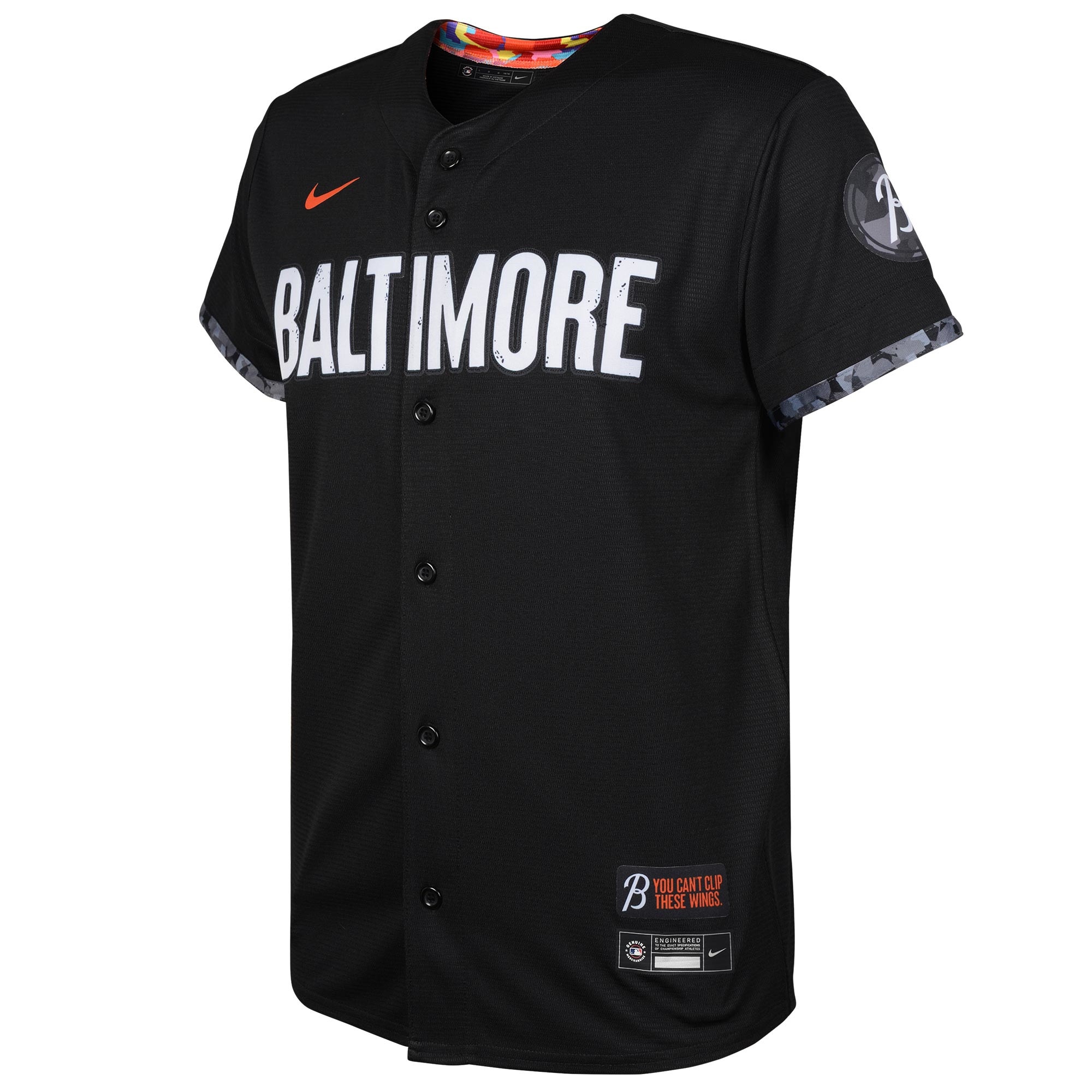 Alternative view of Toddler Baltimore Orioles Cal Ripken Black City Connect Player Jersey