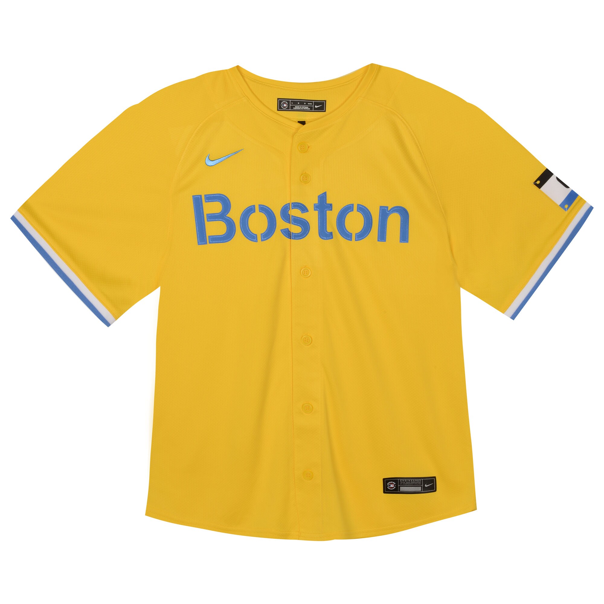 Alternative view of Toddler Boston Red Sox David Ortiz Gold City Connect Limited Player Jersey