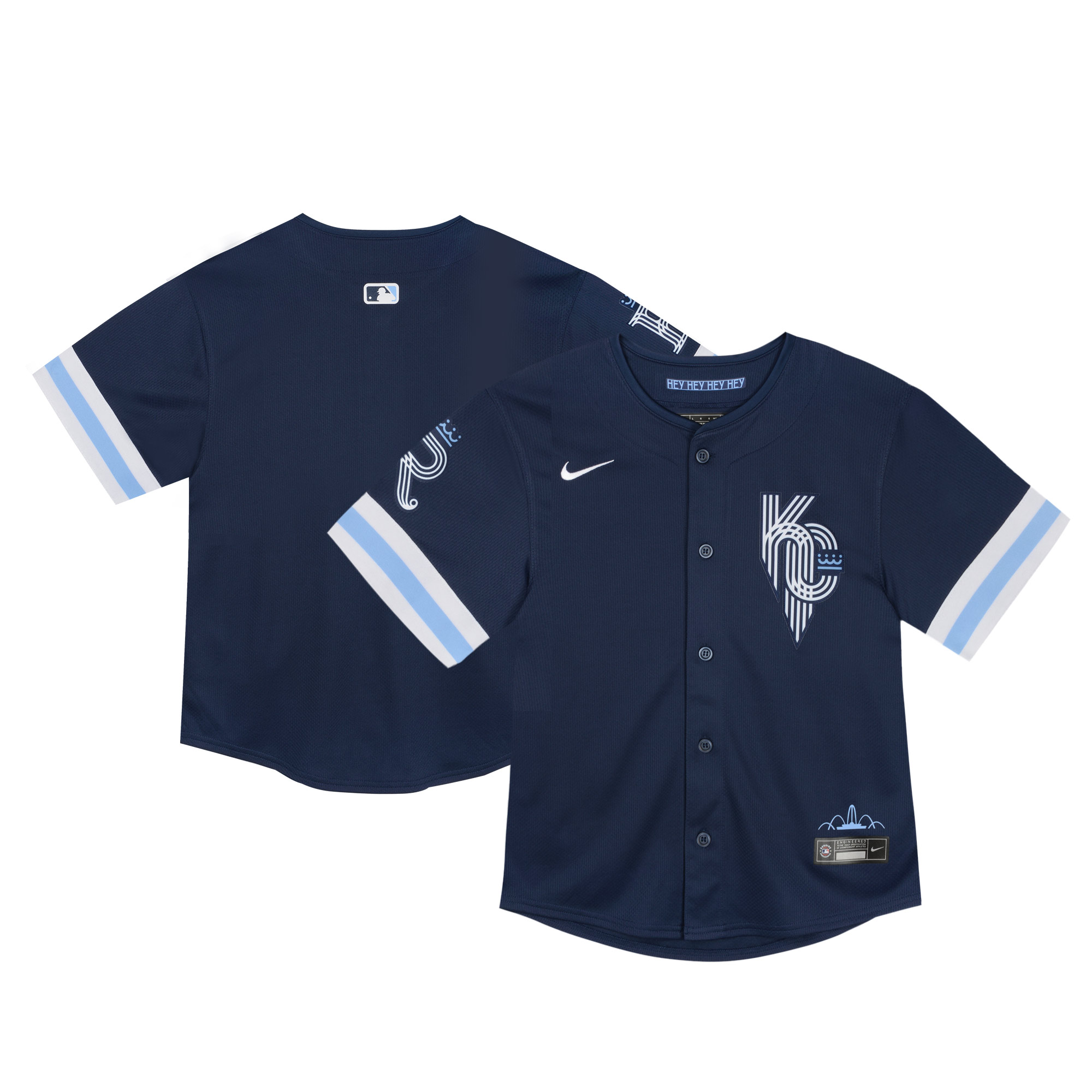 Toddler Kansas City Royals Navy City Connect Limited Jersey 