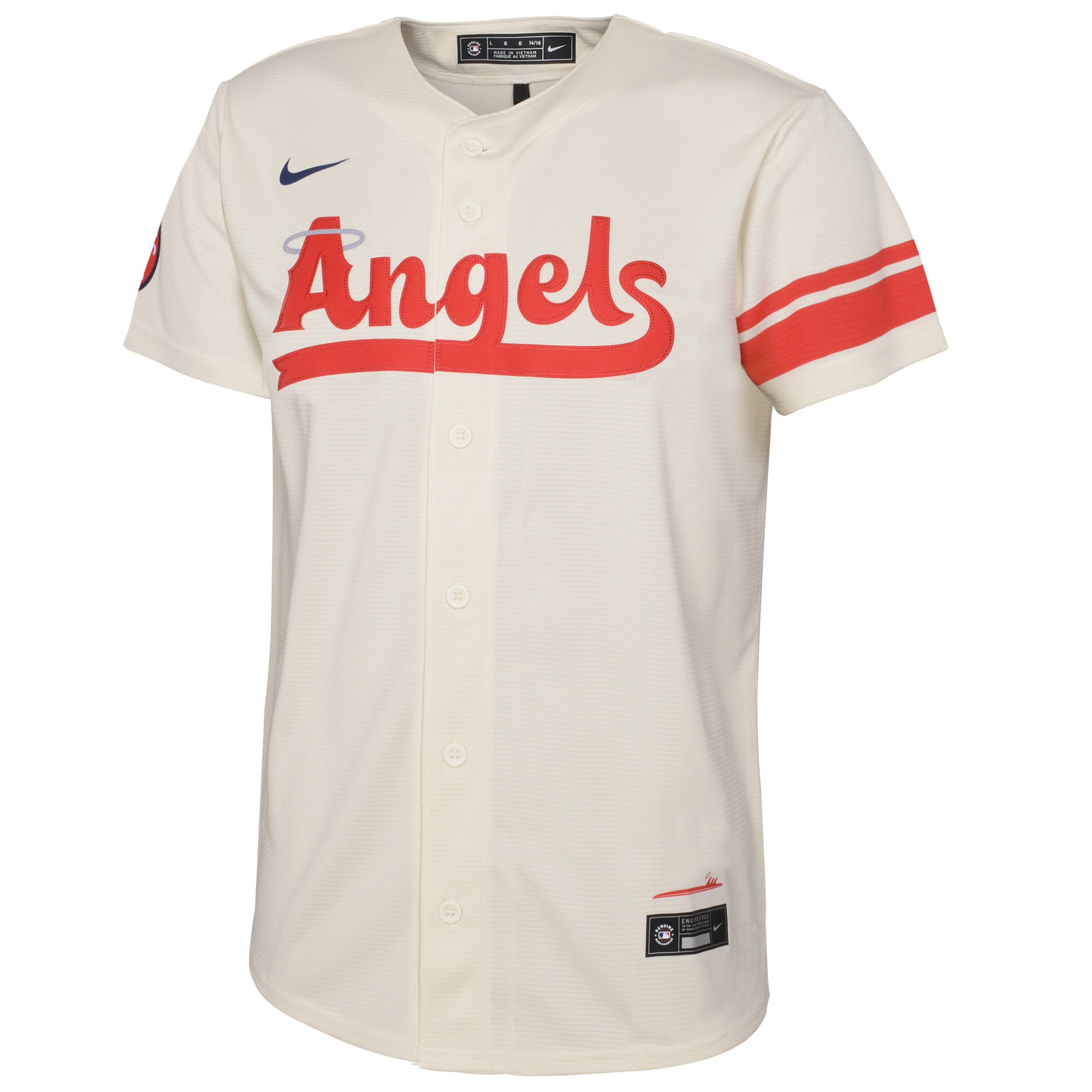 Alternative view of Toddler Los Angeles Angels Cream City Connect Jersey 