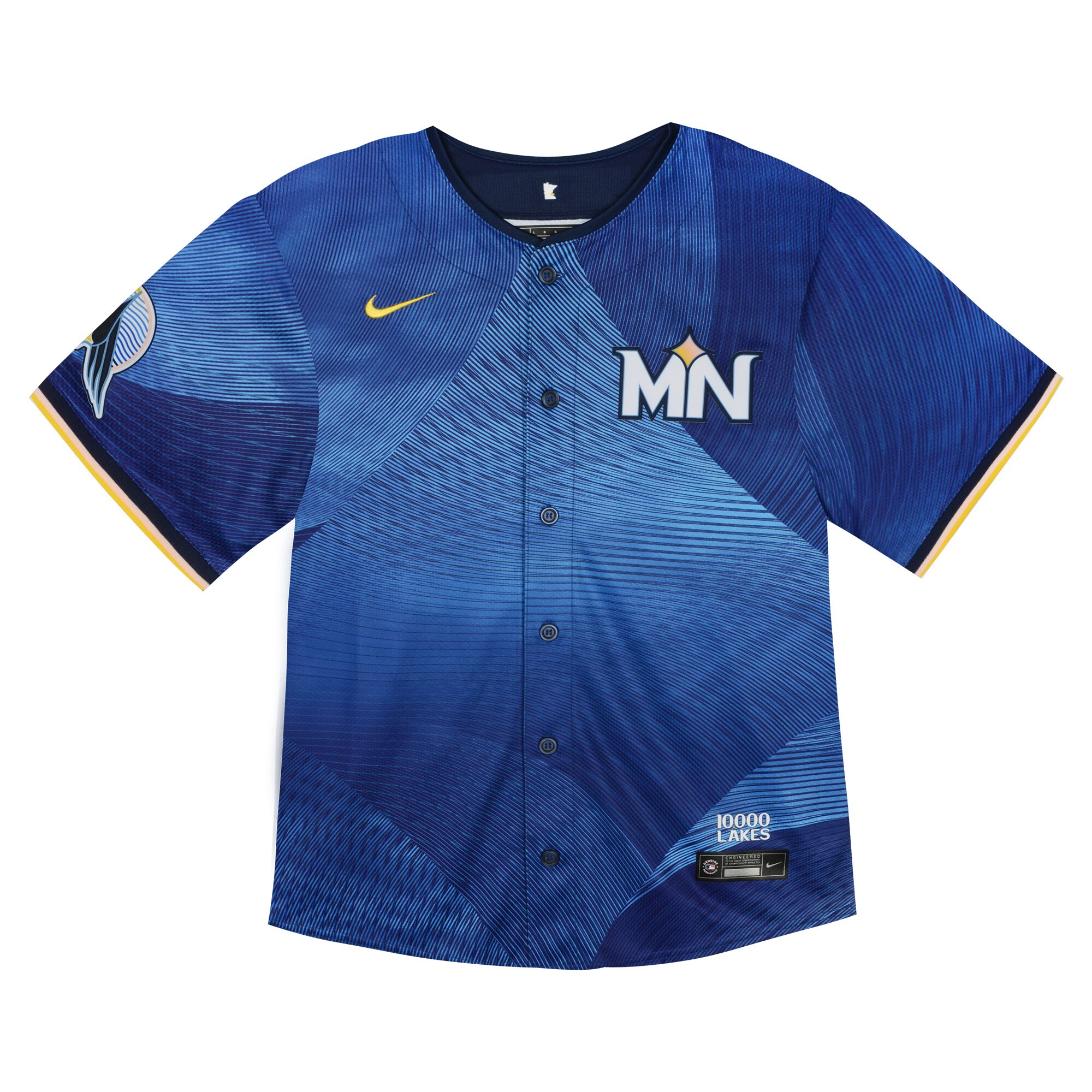 Alternative view of Toddler Minnesota Twins Carlos Correa Royal 2024 City Connect Limited Jersey 