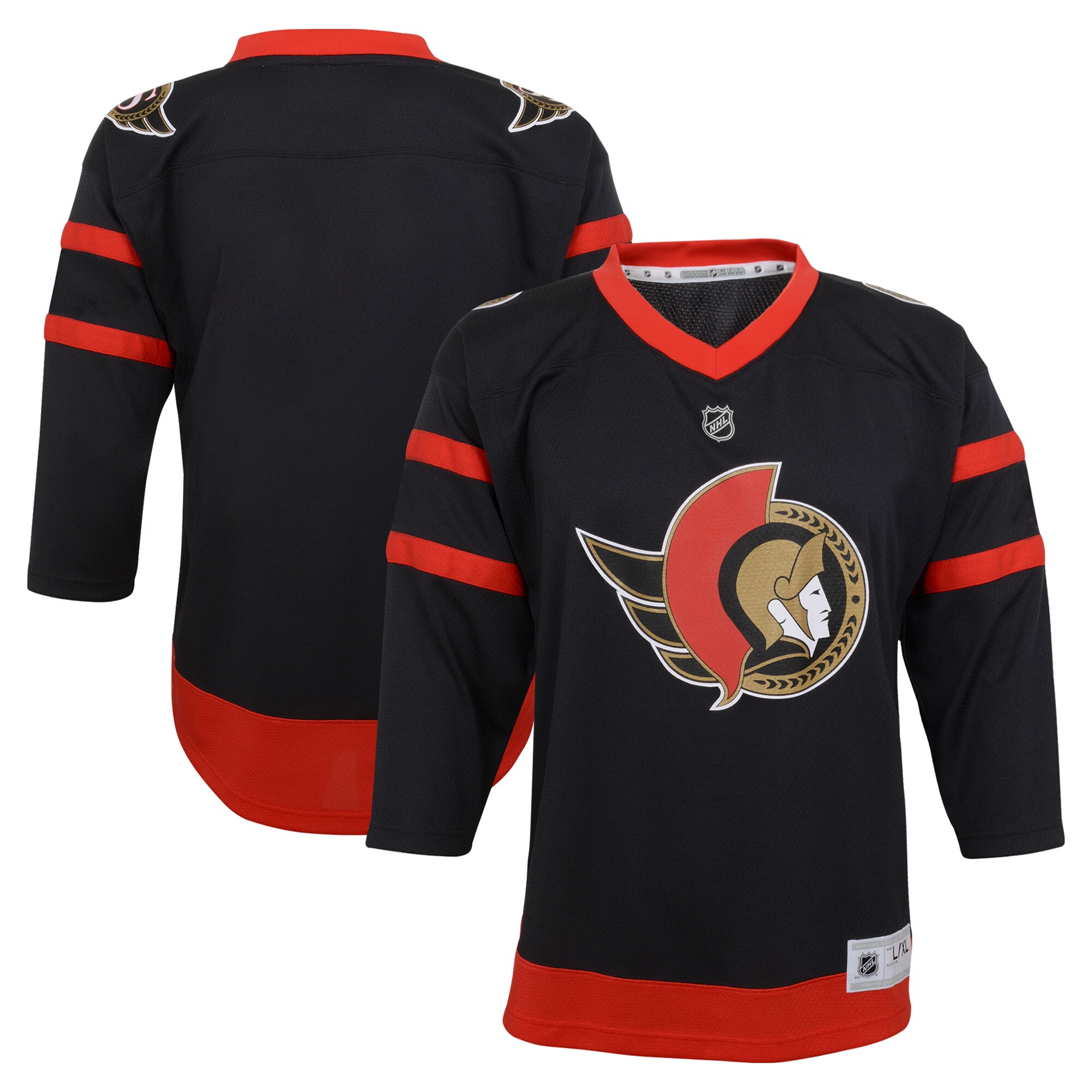 Toddler Ottawa Senators Black Jersey - JS572 