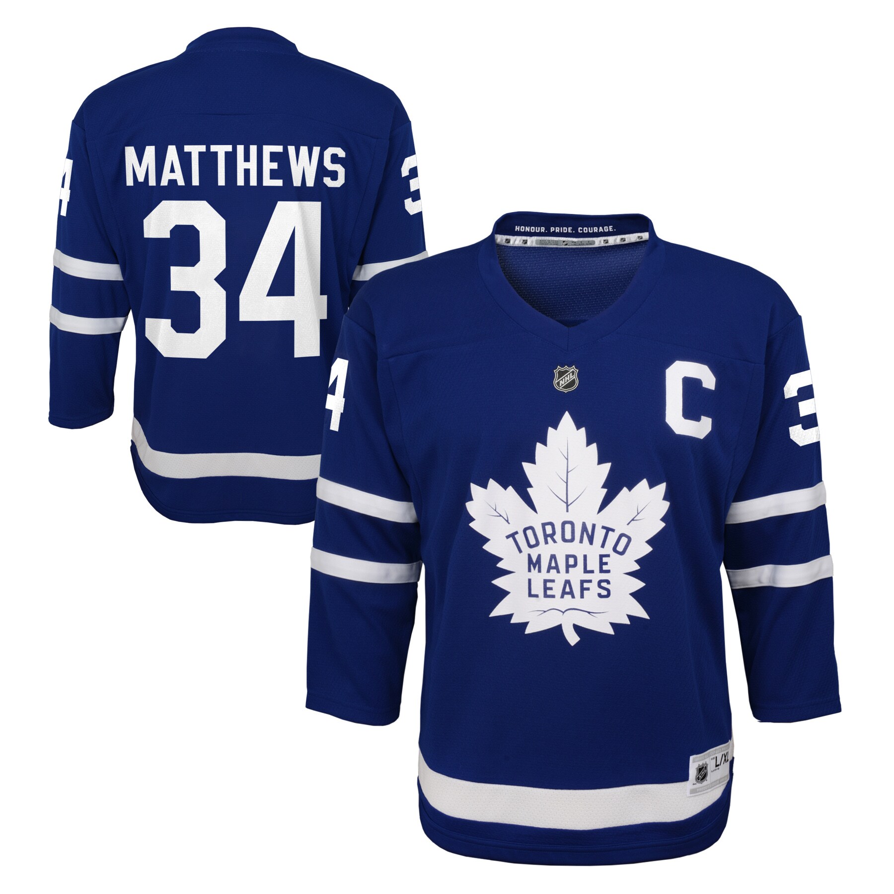 Toddler Toronto Maple Leafs Auston Matthews Royal Player Jersey - JS305 