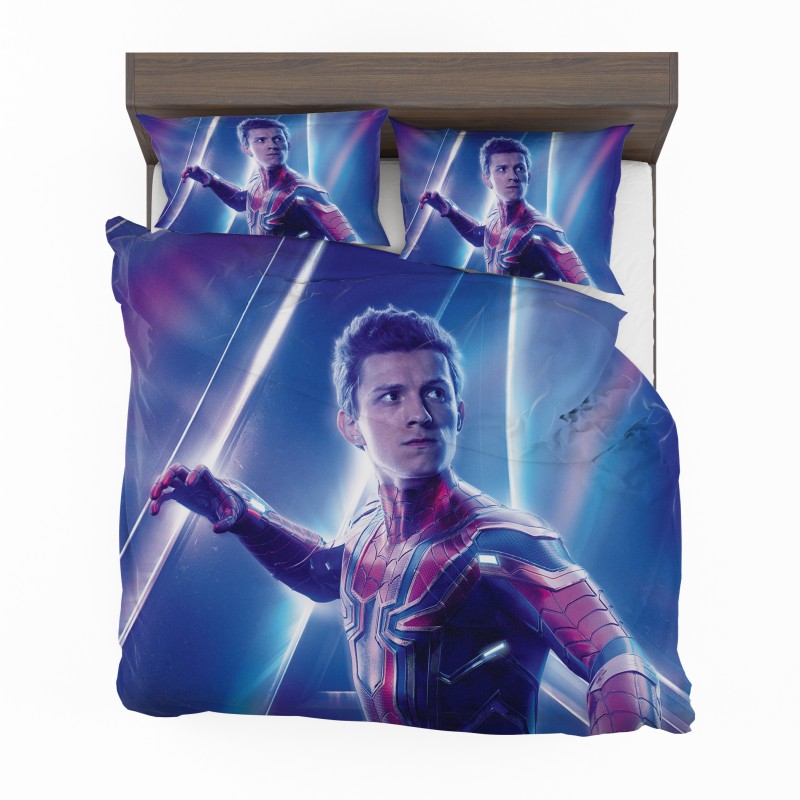 Alternative view of Tom Holland Peter Parker Spider Man Bedding Set - Custom Bedding Set