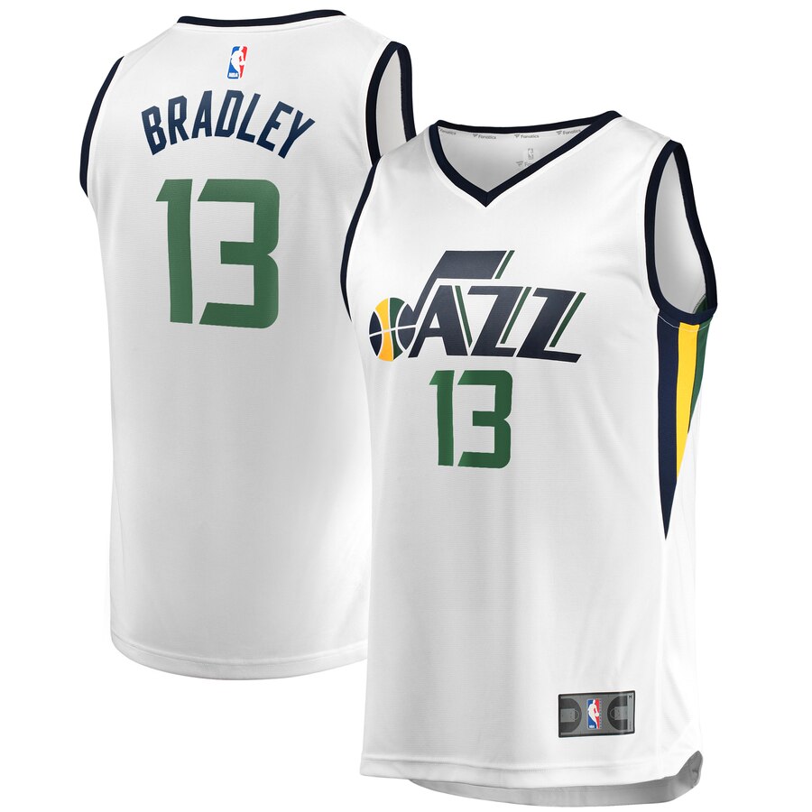 Tony Bradley Utah Jazz Fanatics Branded Fast Break Player Jersey - Association Edition - White